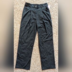 Wild Fable Black High-Waisted Trousers